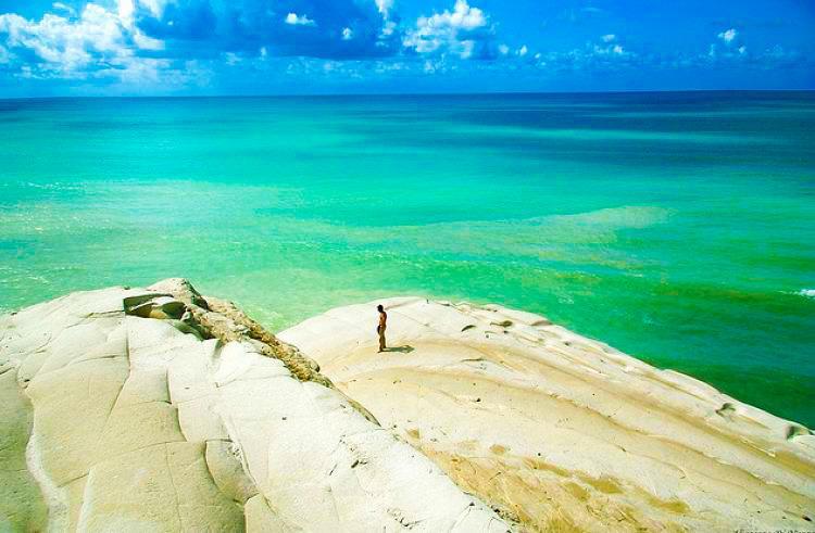 Апартаменты Casa Scala Dei Turchi Реальмонте Экстерьер фото