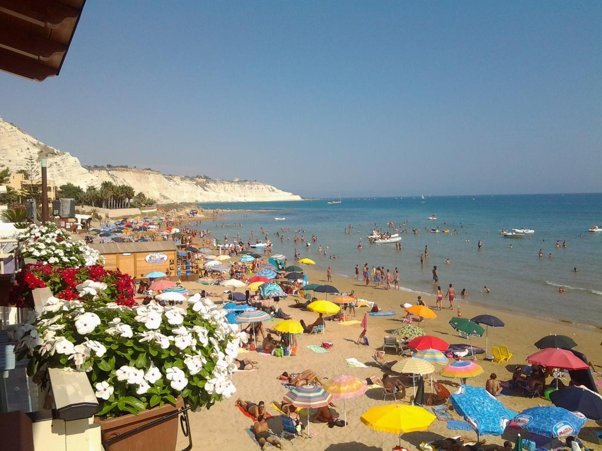 Апартаменты Casa Scala Dei Turchi Реальмонте Экстерьер фото